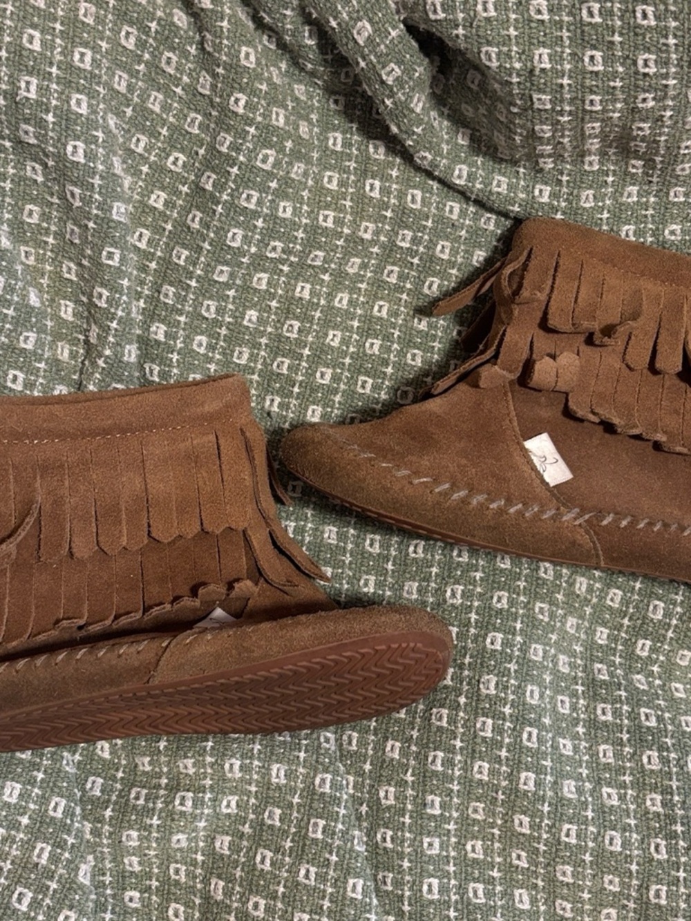 Little Love Bug Moccasin Boots- Toddler 10